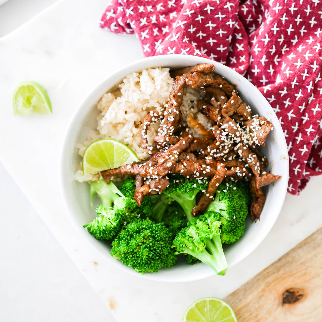 Teriyaki Beef Bowls