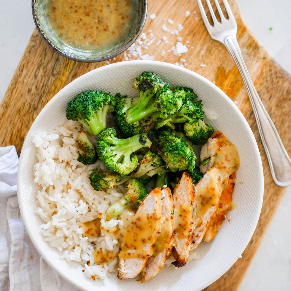 Honey Mustard Chicken Bowls