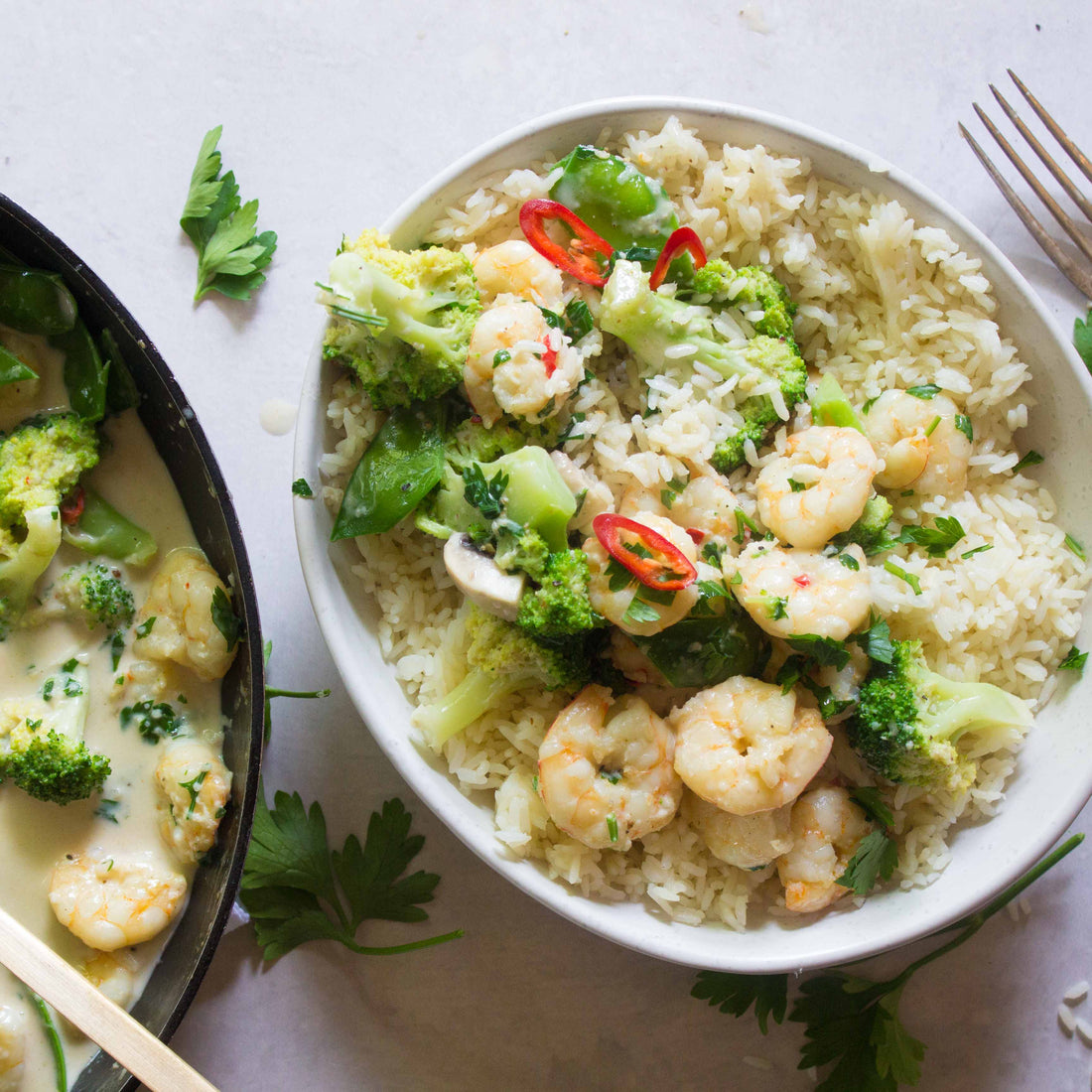 Garlic Prawns