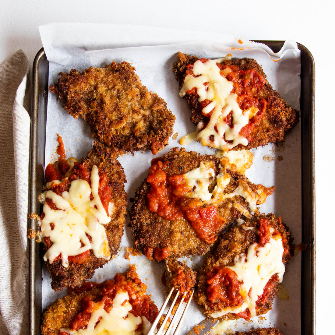 Crispy Beef Parmigiana