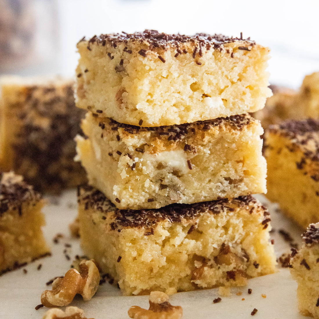 White Chocolate Blondies