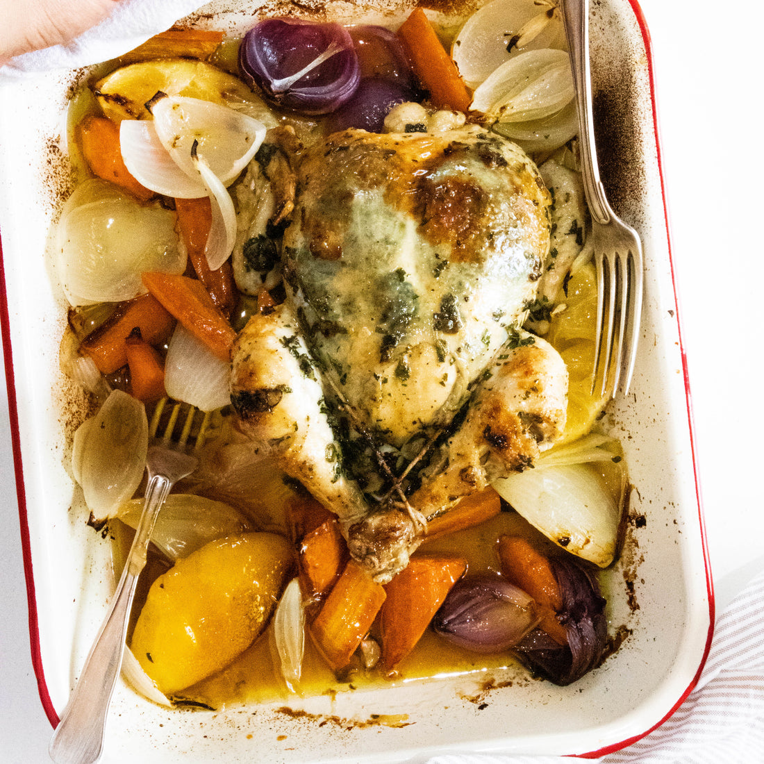 Herb Roast Chicken and Veggies