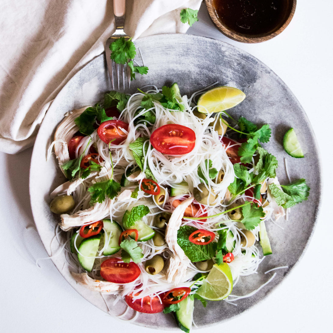 Chicken Noodle Salad