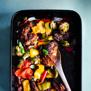 Spicy Chicken Tray-bake