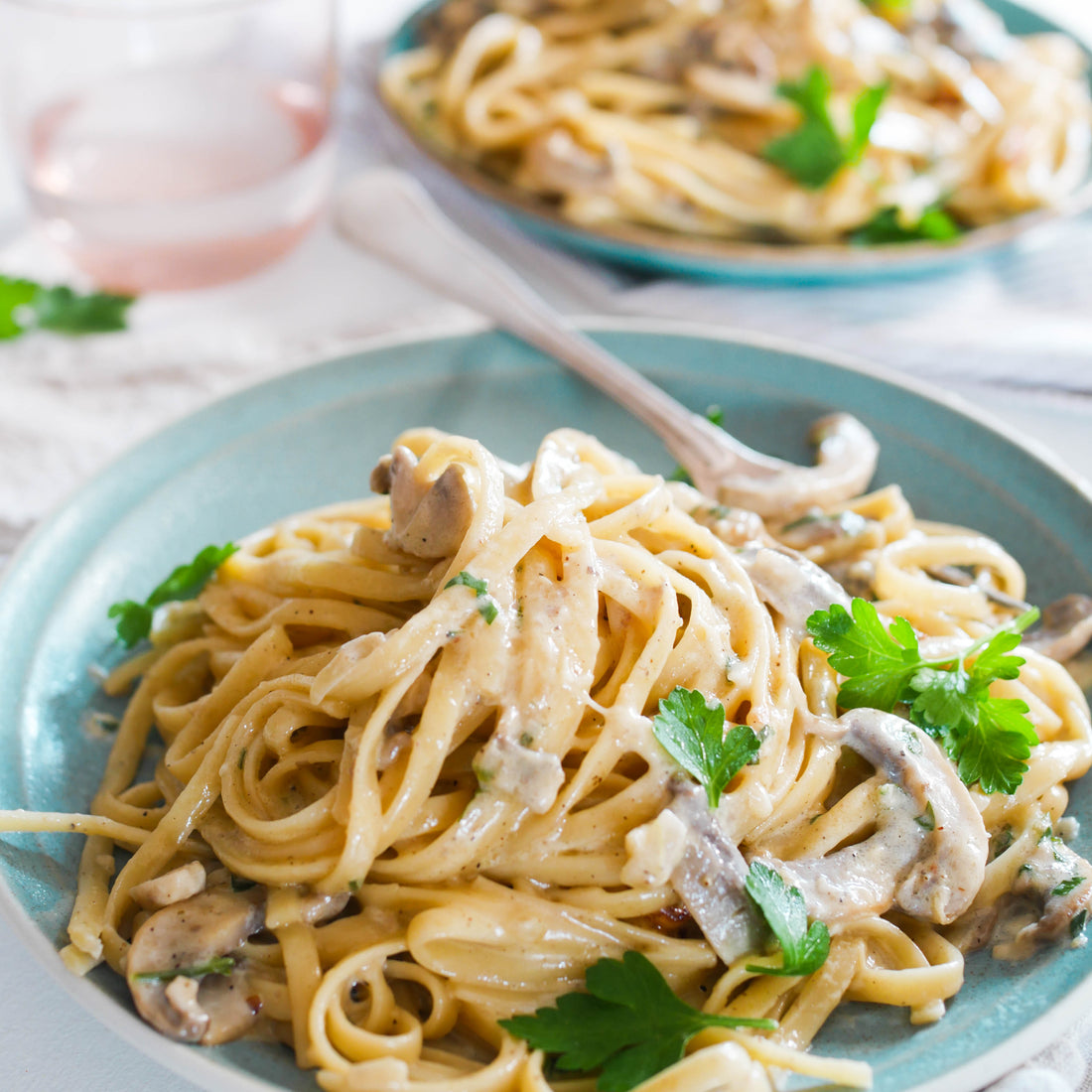 Creamy Mushroom Pasta