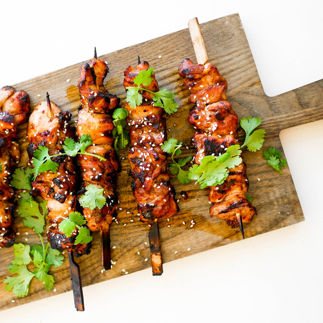 Honey Soy Chicken Skewers