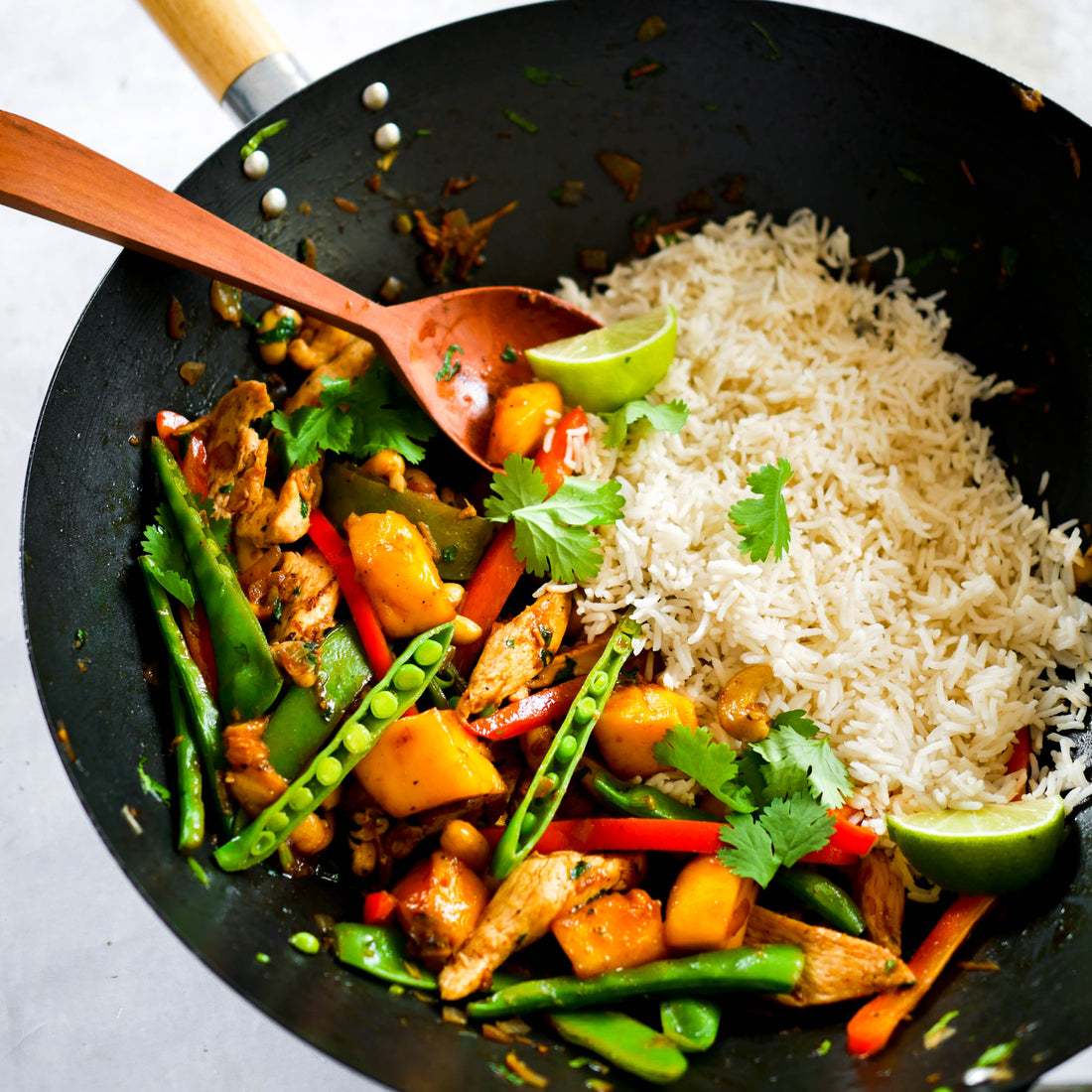 Mango Chicken Stir-fry