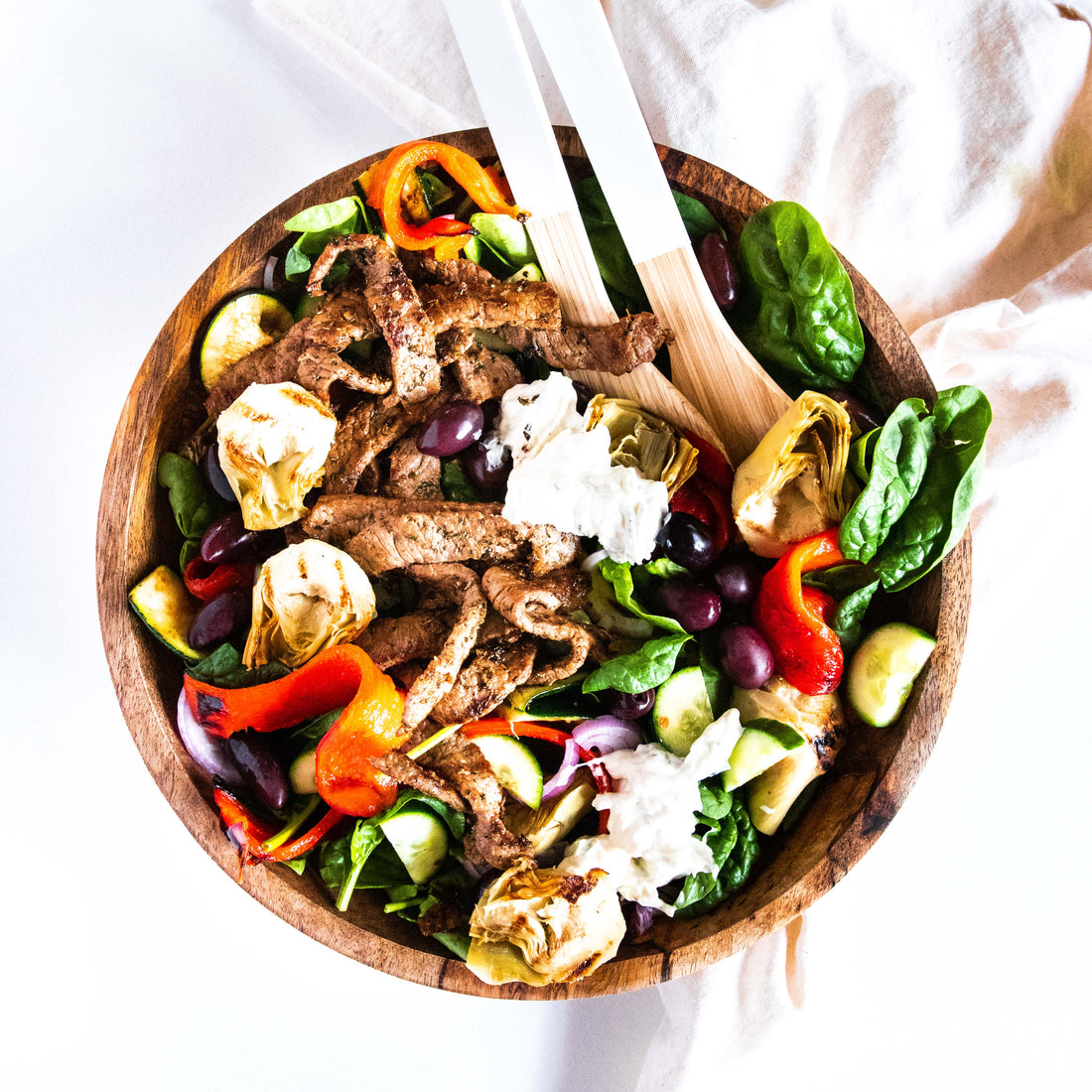 Mediteranian Steak Salad