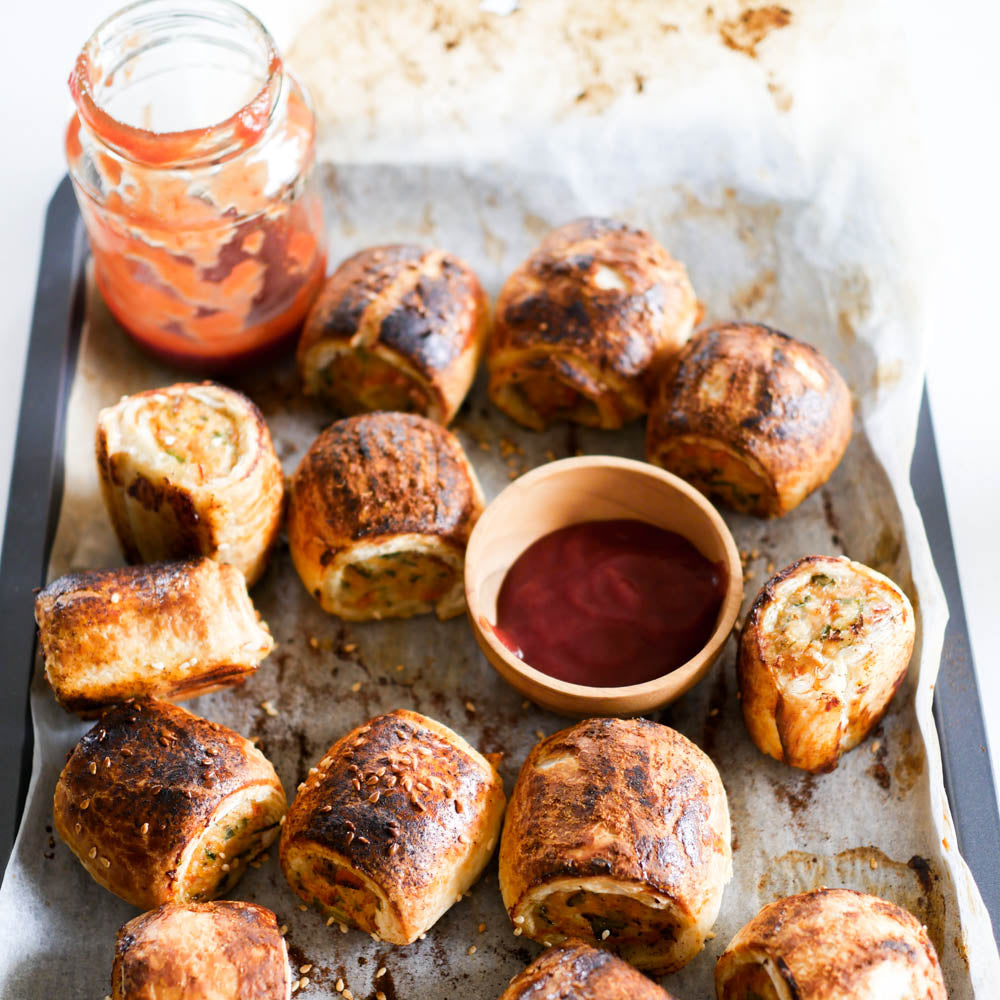 Thai Chicken Sausage Rolls