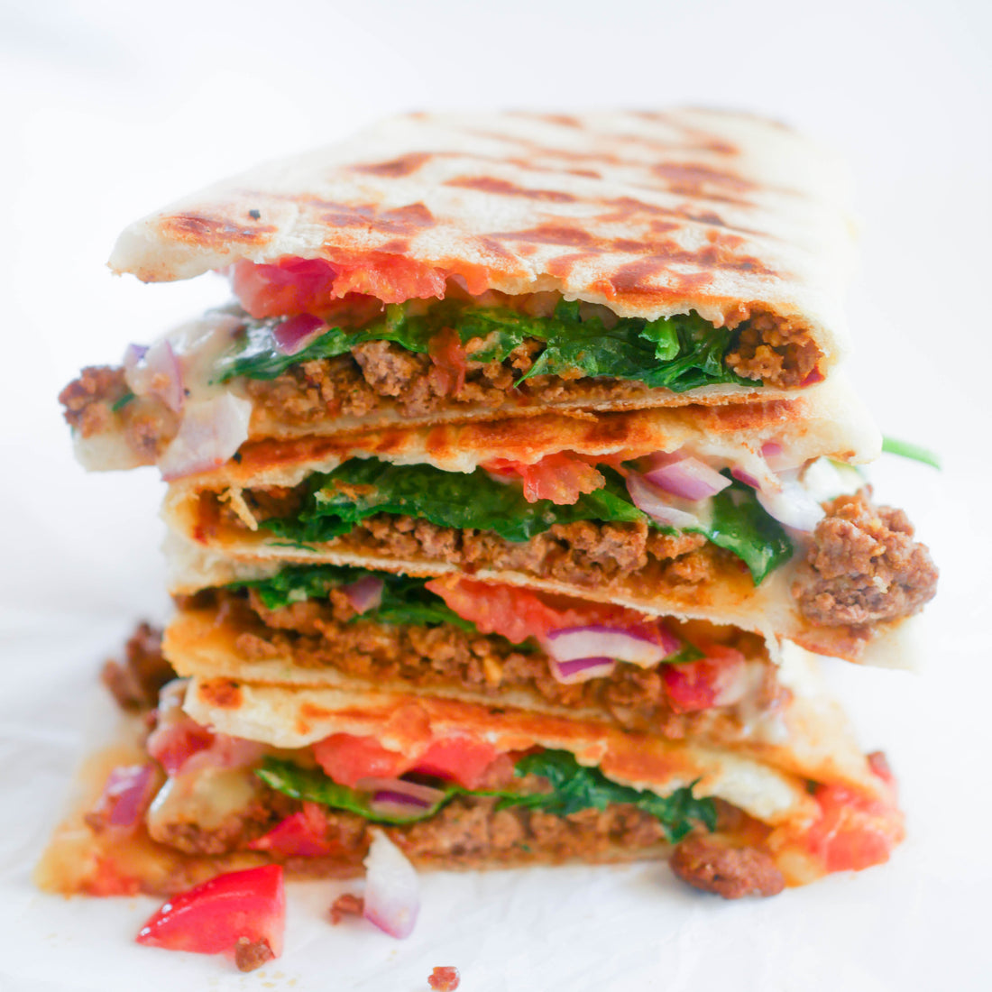 Healthy Mexican Beef Piadina