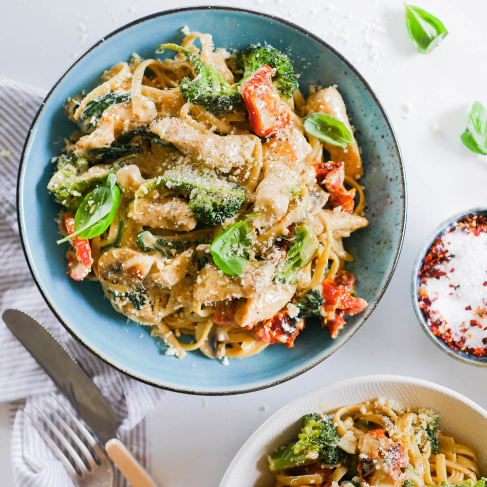 Creamy Chicken Linguine