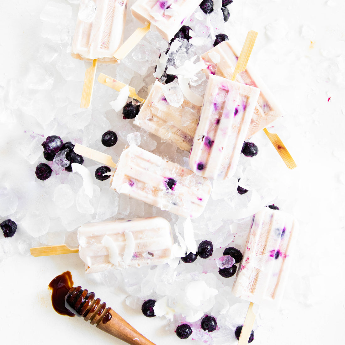 Blueberry and Yoghurt Iceblocks