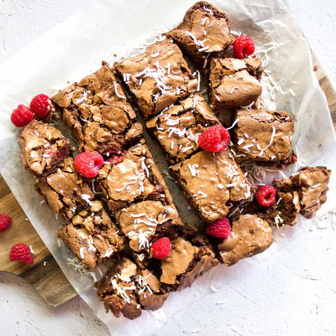 Chocolate Raspberry Brownies