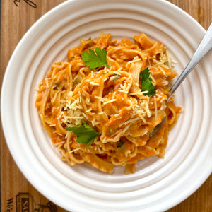 Creamy Roast Capsicum Pasta